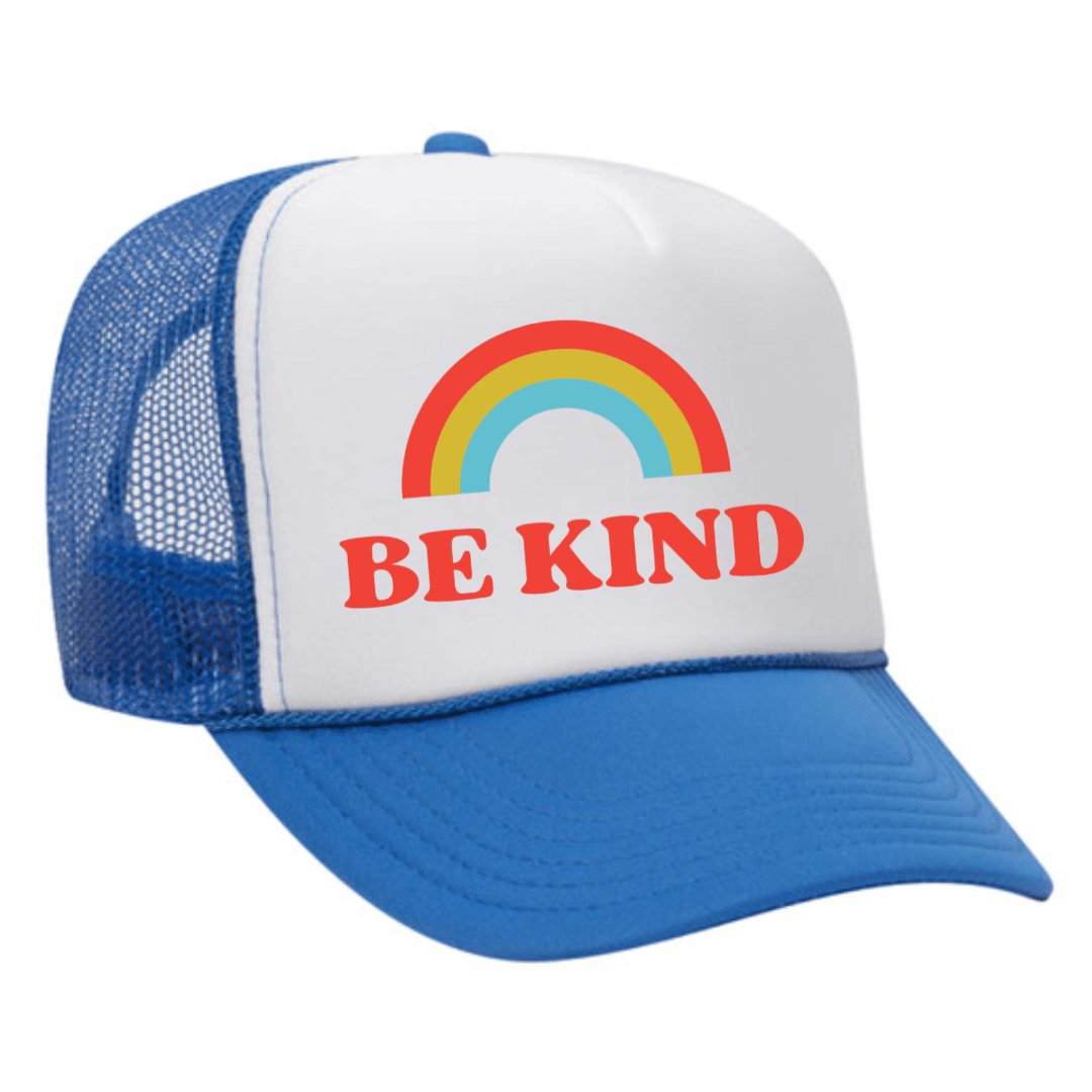Colorful Unisex Rainbow Hat Funny Rainbow Adult Trucker Cap, Um No Hat, Unisex Gift  main image 4
