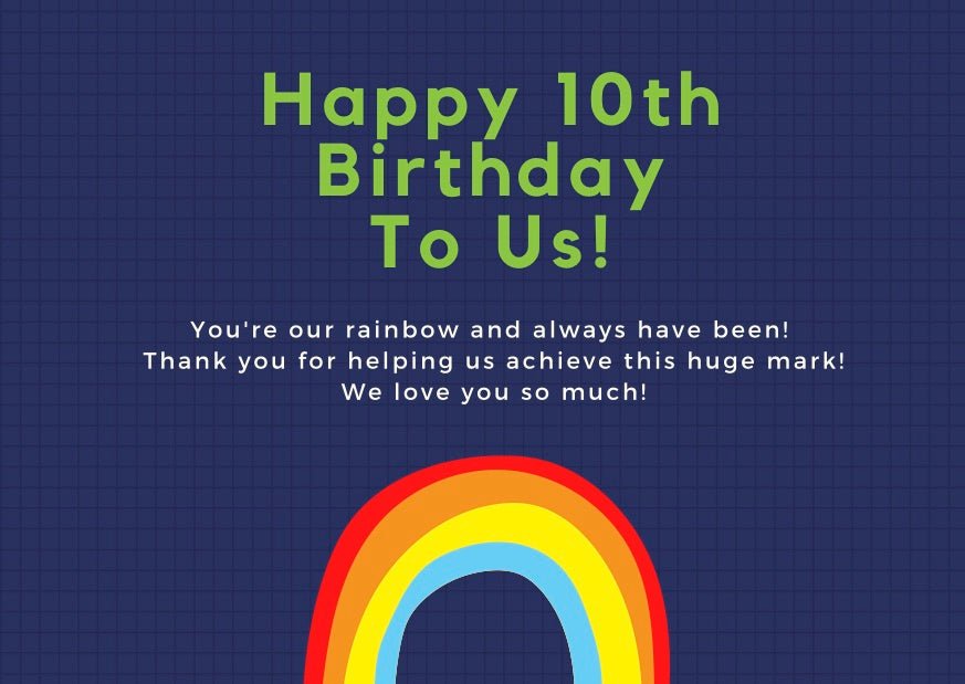 Happy 10th Birthday Pride Socks! - Pride Socks