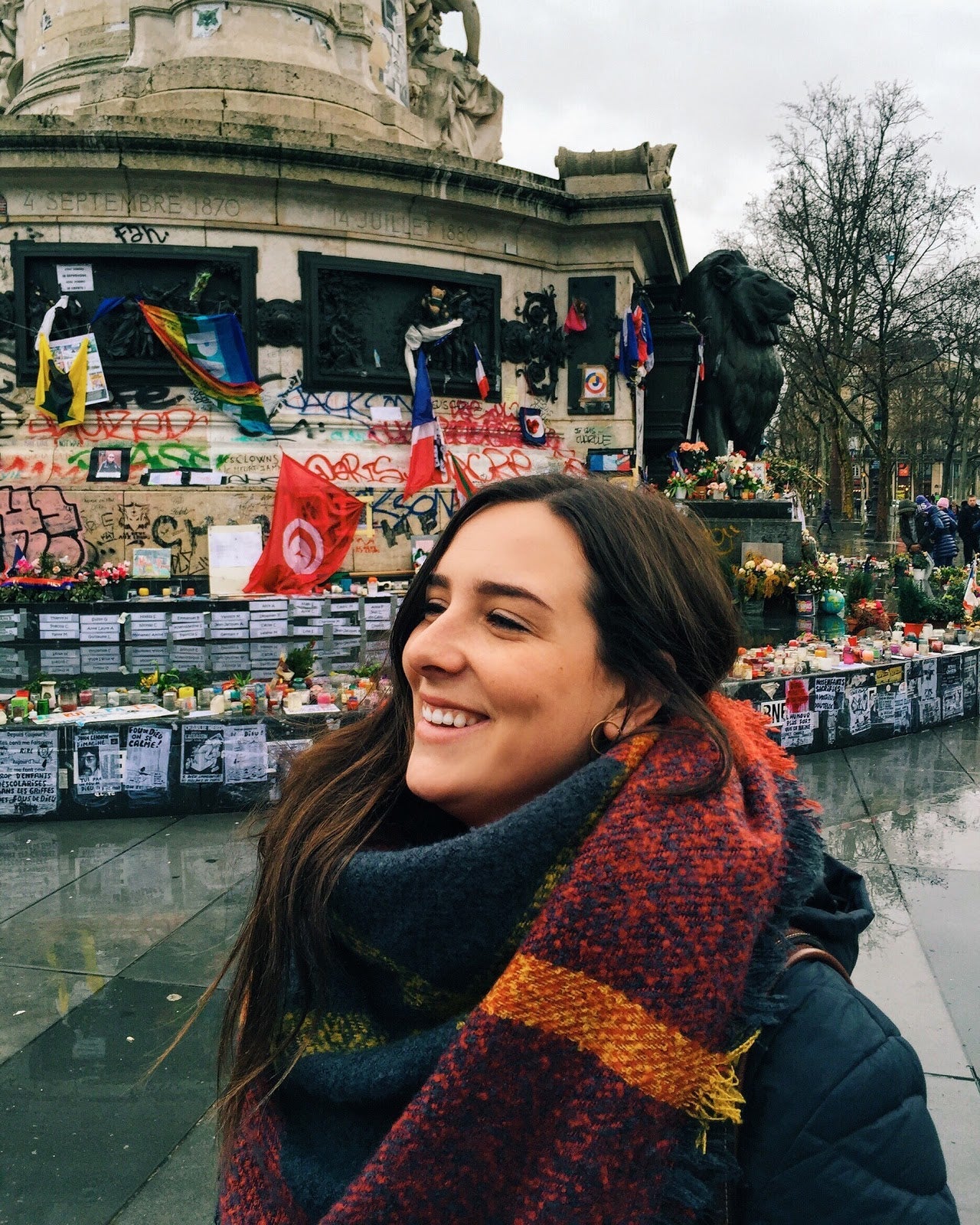 ...when I took a year off school and moved to Paris on my own! - Pride Socks
