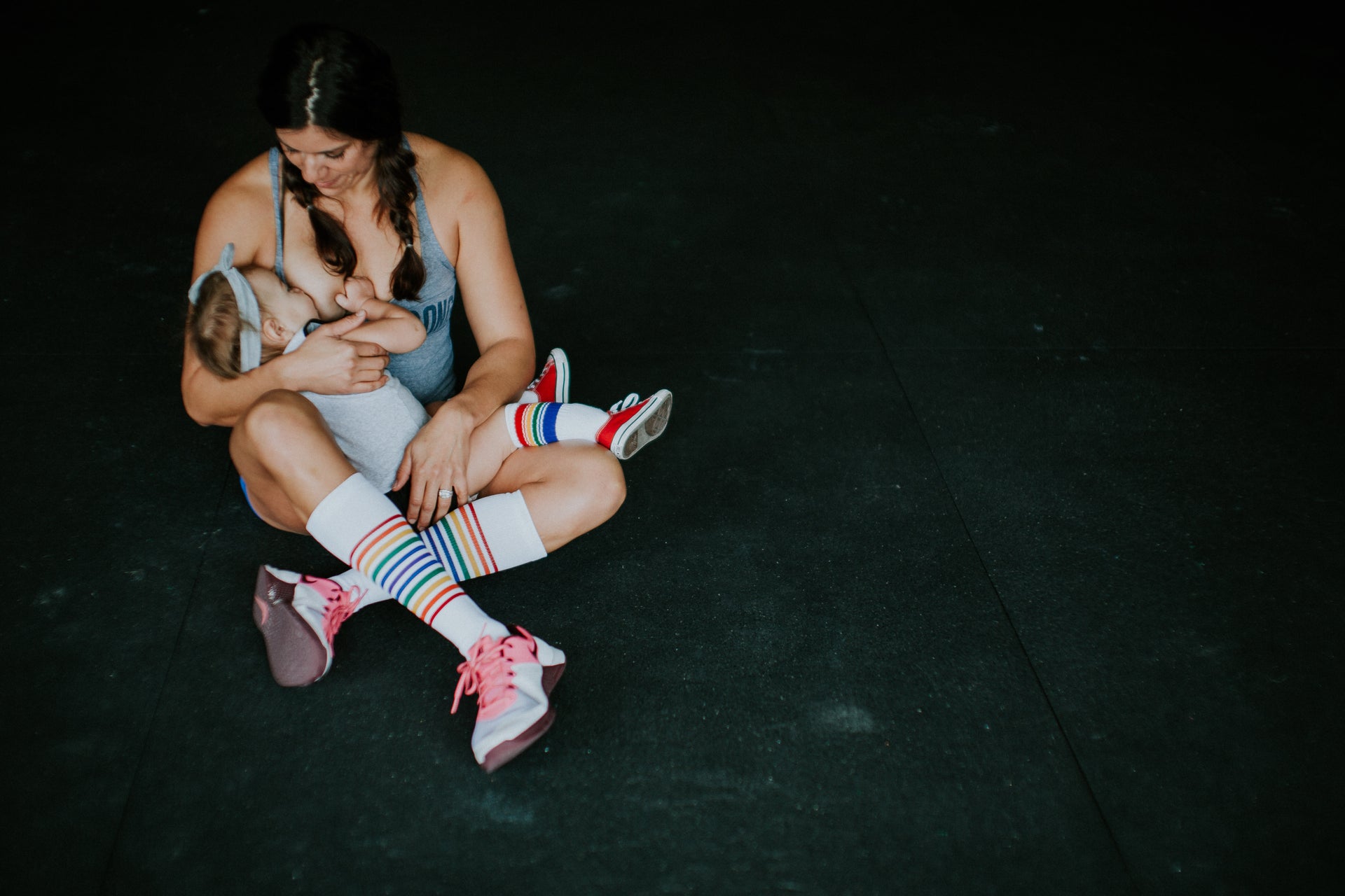 4 Pregnancies.  1 Live Birth - Pride Socks