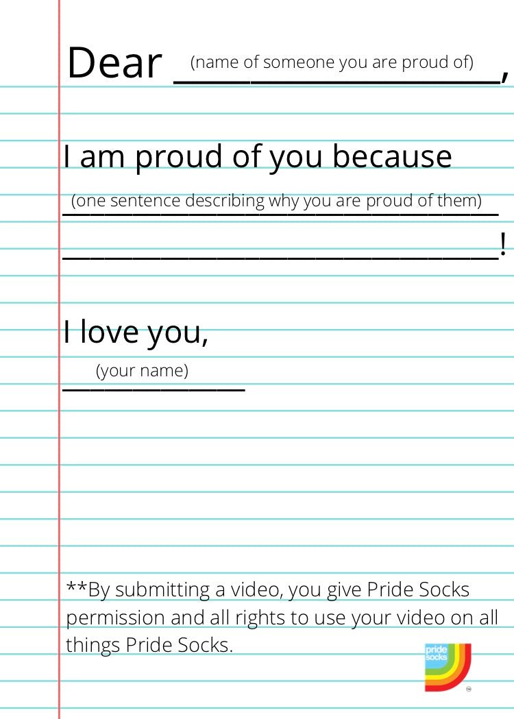 Who are you proud of video request!! - Pride Socks