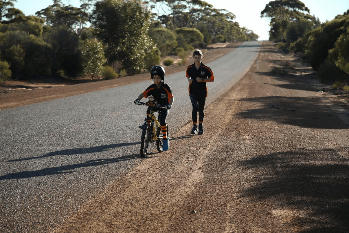 ...when my little brother walked my Marathon with me! - Pride Socks