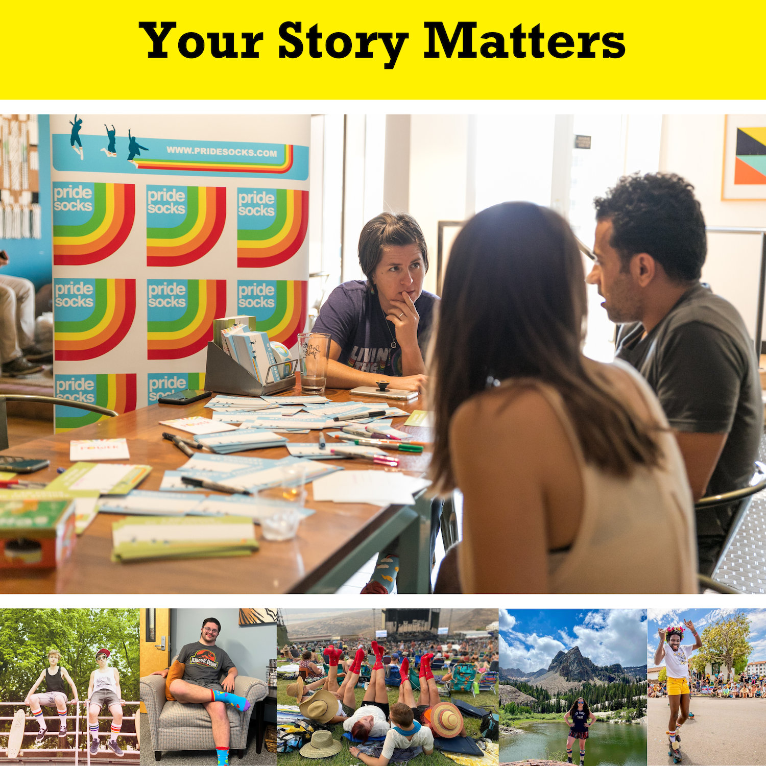 What Do Your Socks Say About Your Story? - Pride Socks