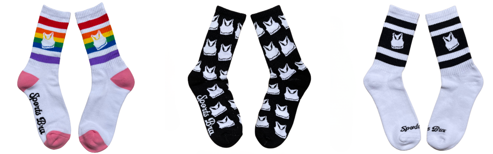 The Sports Bra x Pride Socks Collaboration