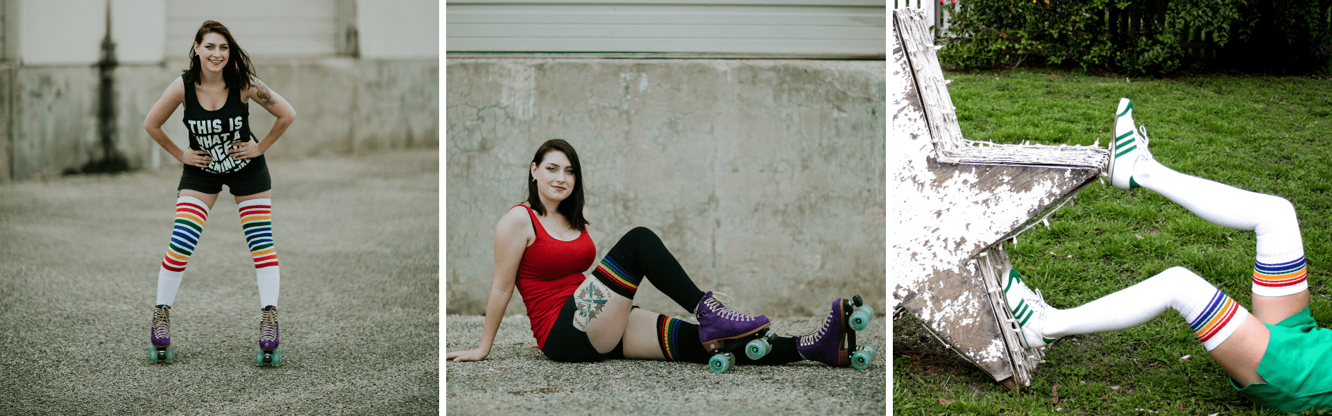 35" Thigh High - Pride Socks