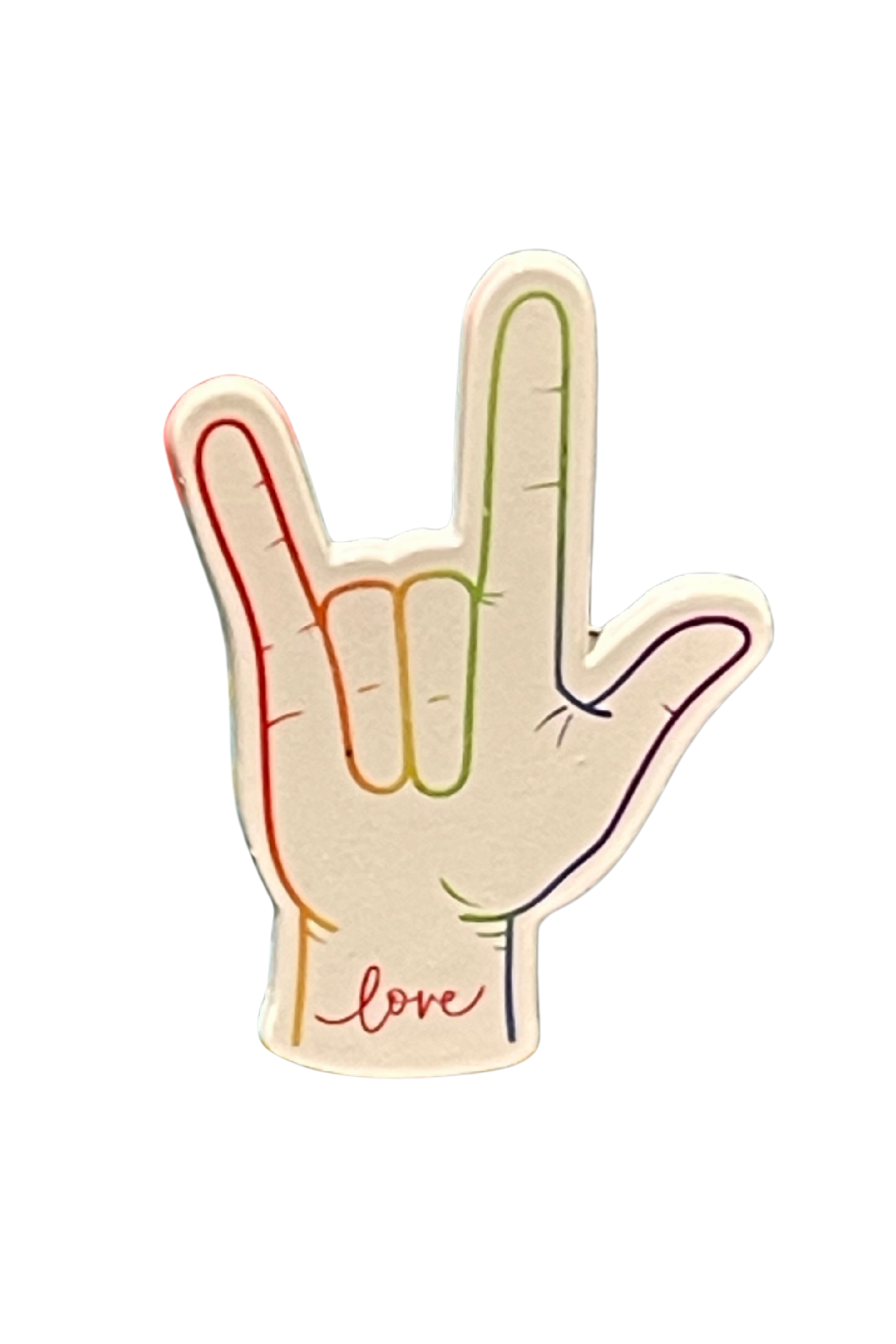 i love you asl lapel pin