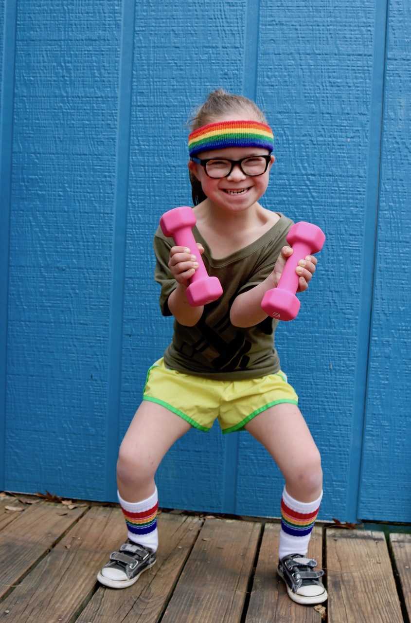 Close-up of Adventure rainbow baby and toddler tube socks