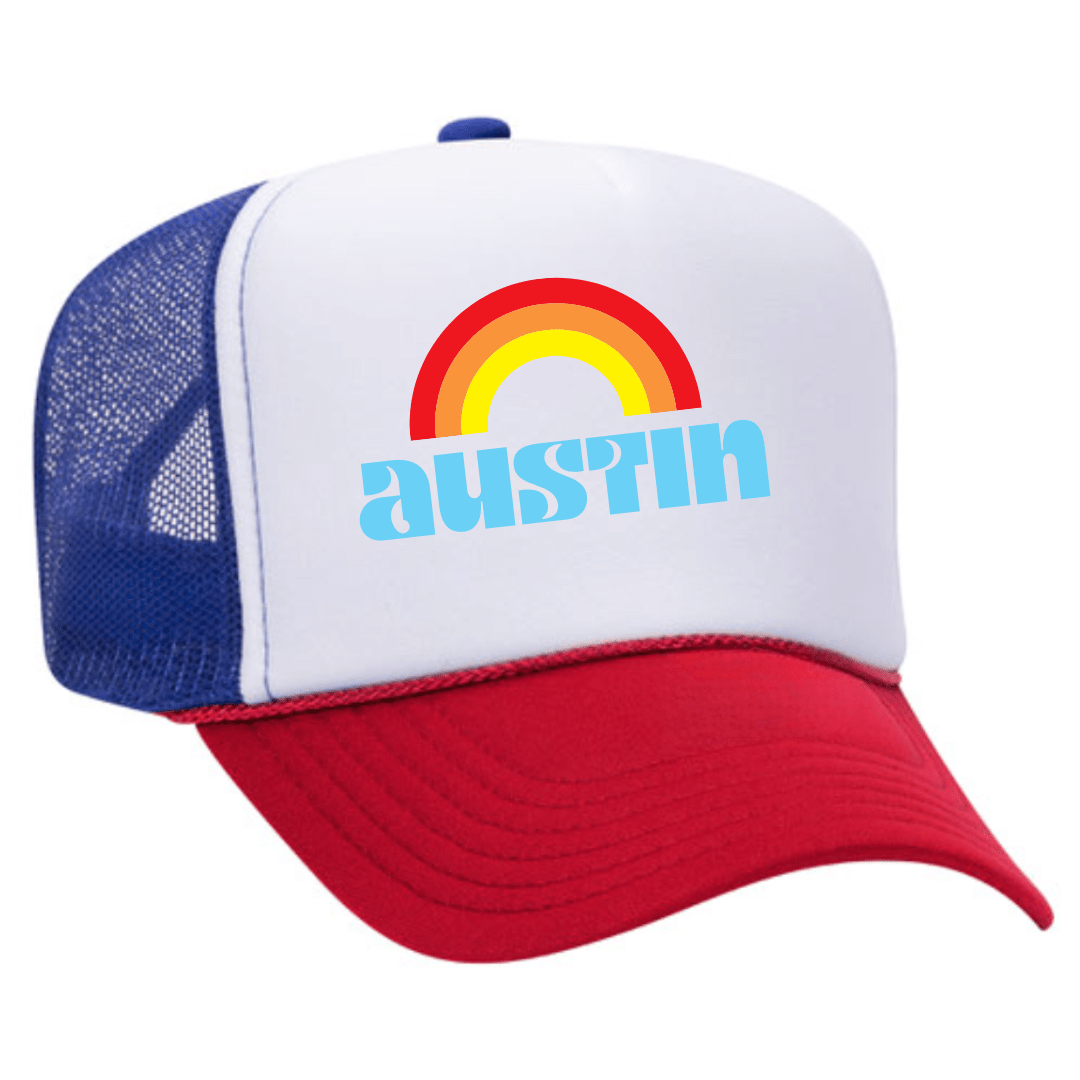 Custom Austin Trucker Hat by Pride Socks