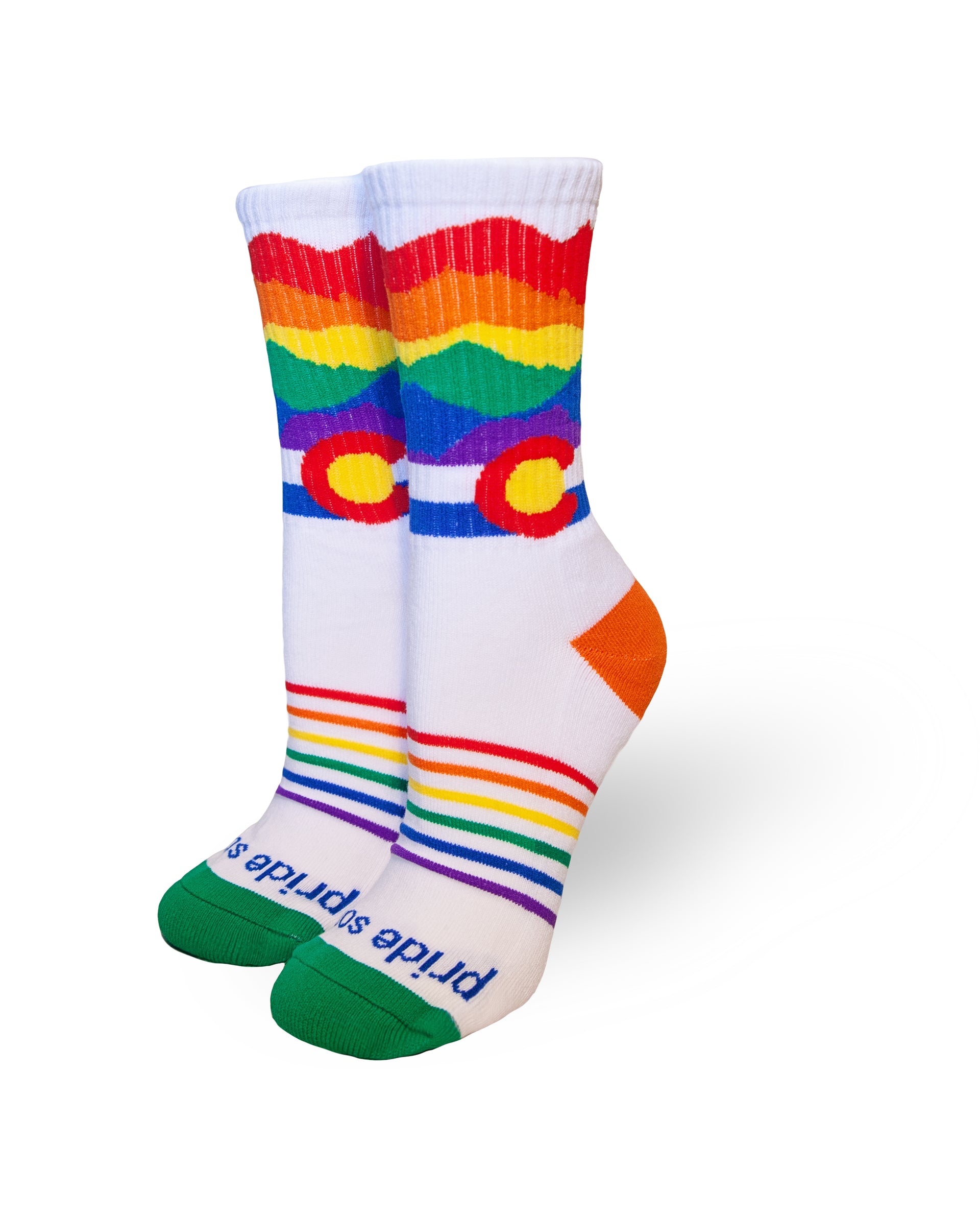 Colorado Springs, Colorado Pride Socks
