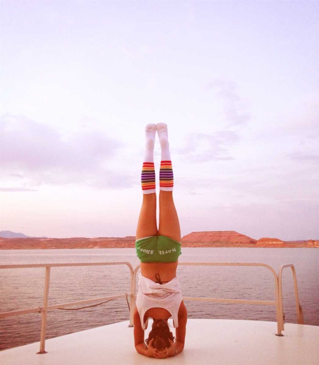 Rainbow tube socks worn by LGBTQ skaters showing pride in motion