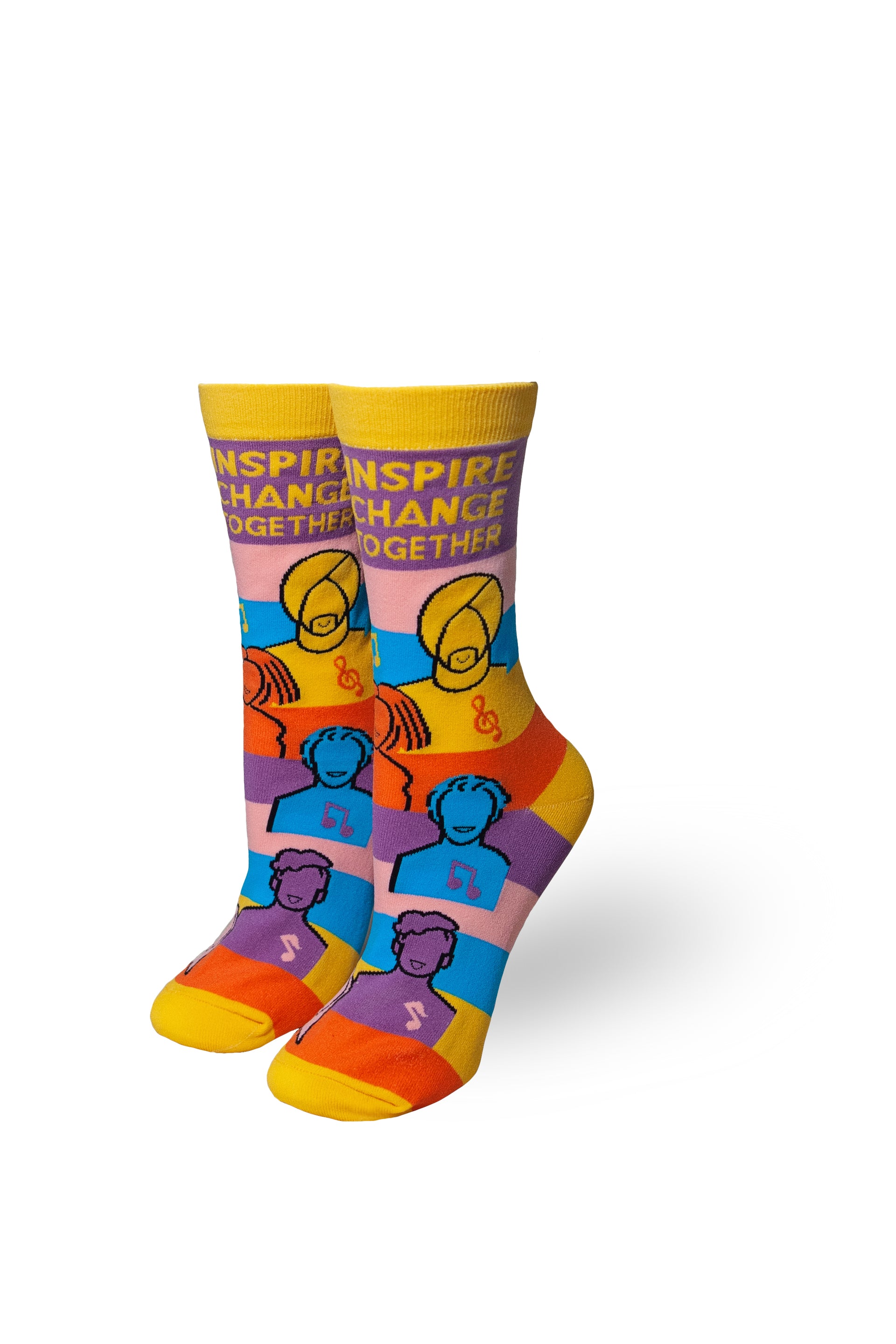 inspire change with legacy collective and create a pride socks community of making a difference.