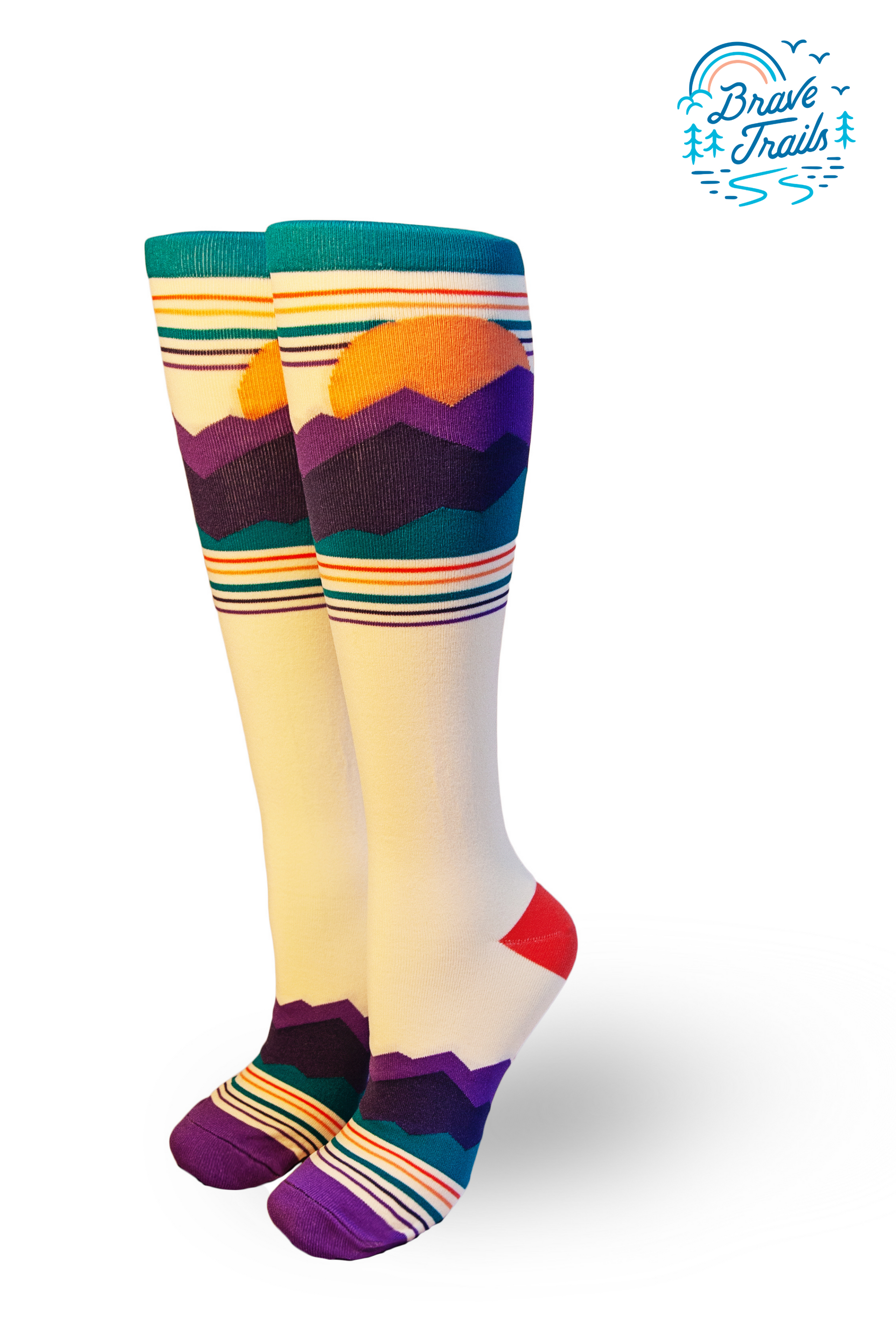pride socks compression socks with melissa urban and whole 30 to benefit brave trails
