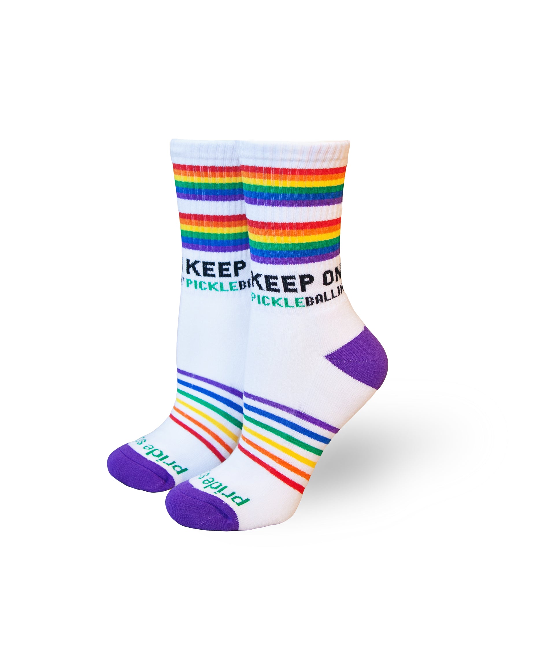 the ultimate dink pride socks pickle ball socks