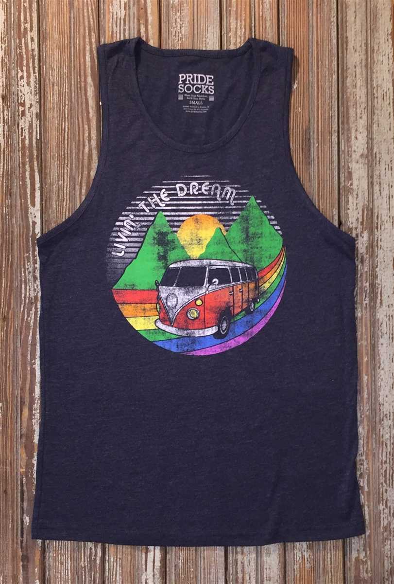 Road Trip - Men's Tank by Pride Socks