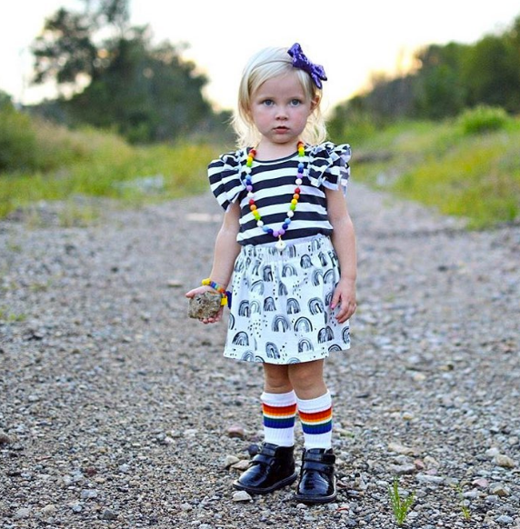 Love - Baby/Toddler Tube Socks by Pride Socks