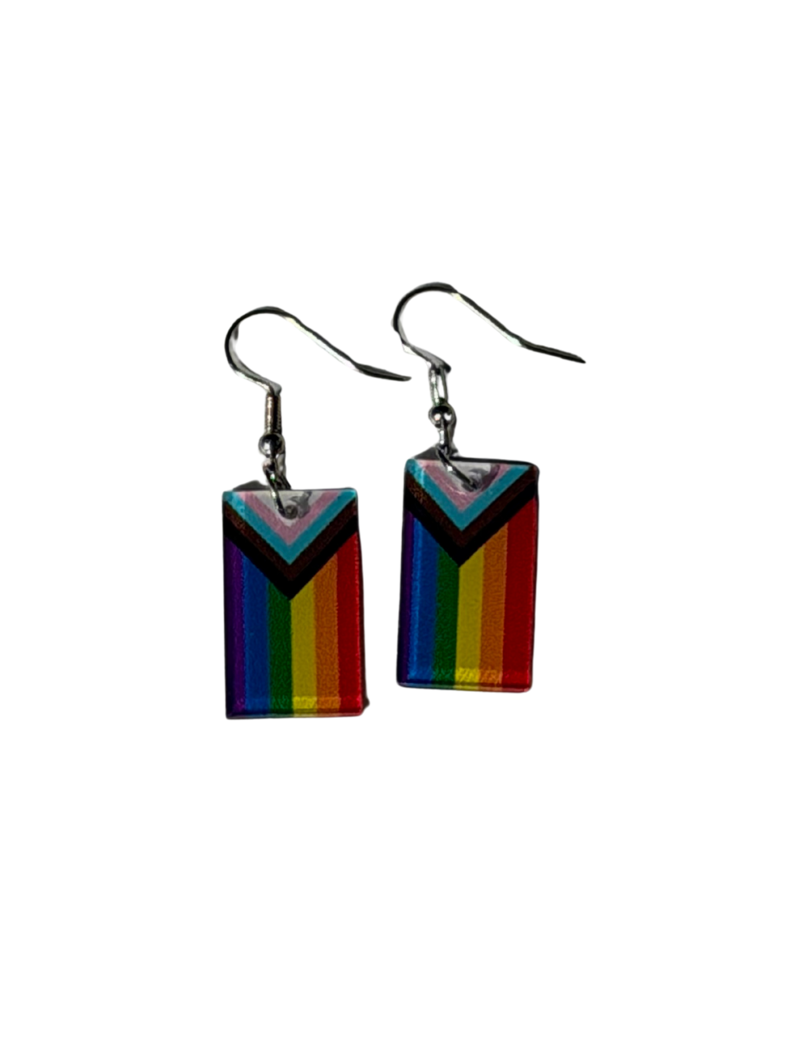 United Progress Pride Acrylic Earrings