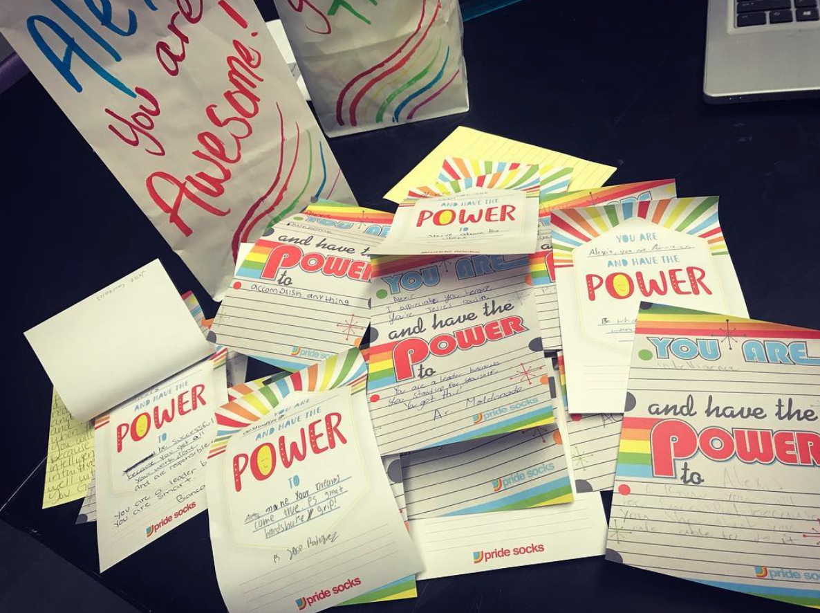 positive notes to leave in classrooms