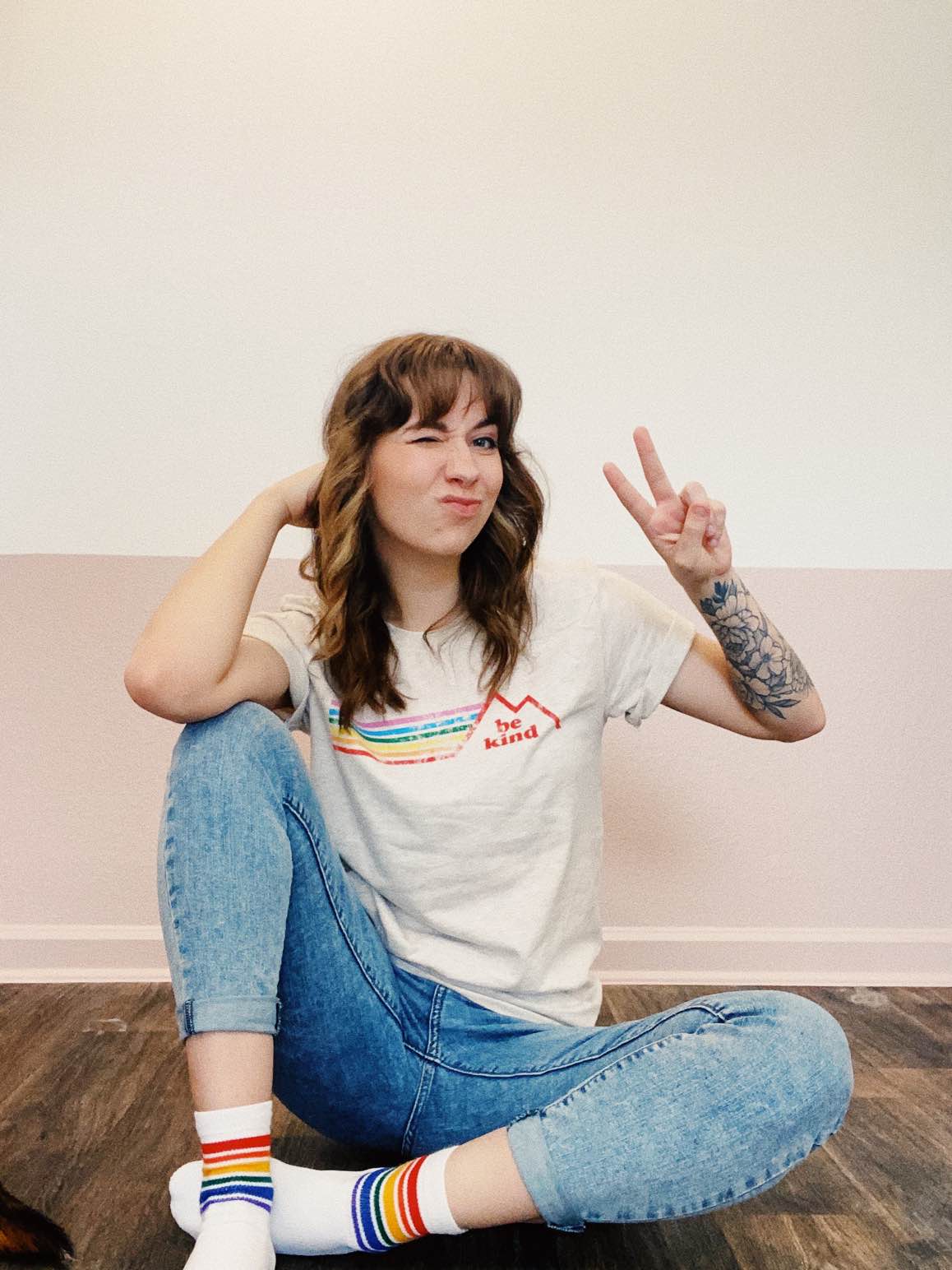 Be Kind Rainbow Mountain