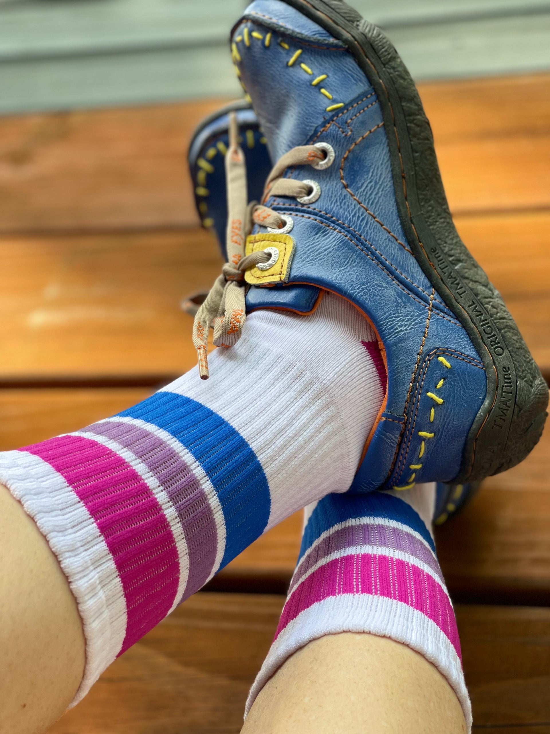 Bisexual pride socks
