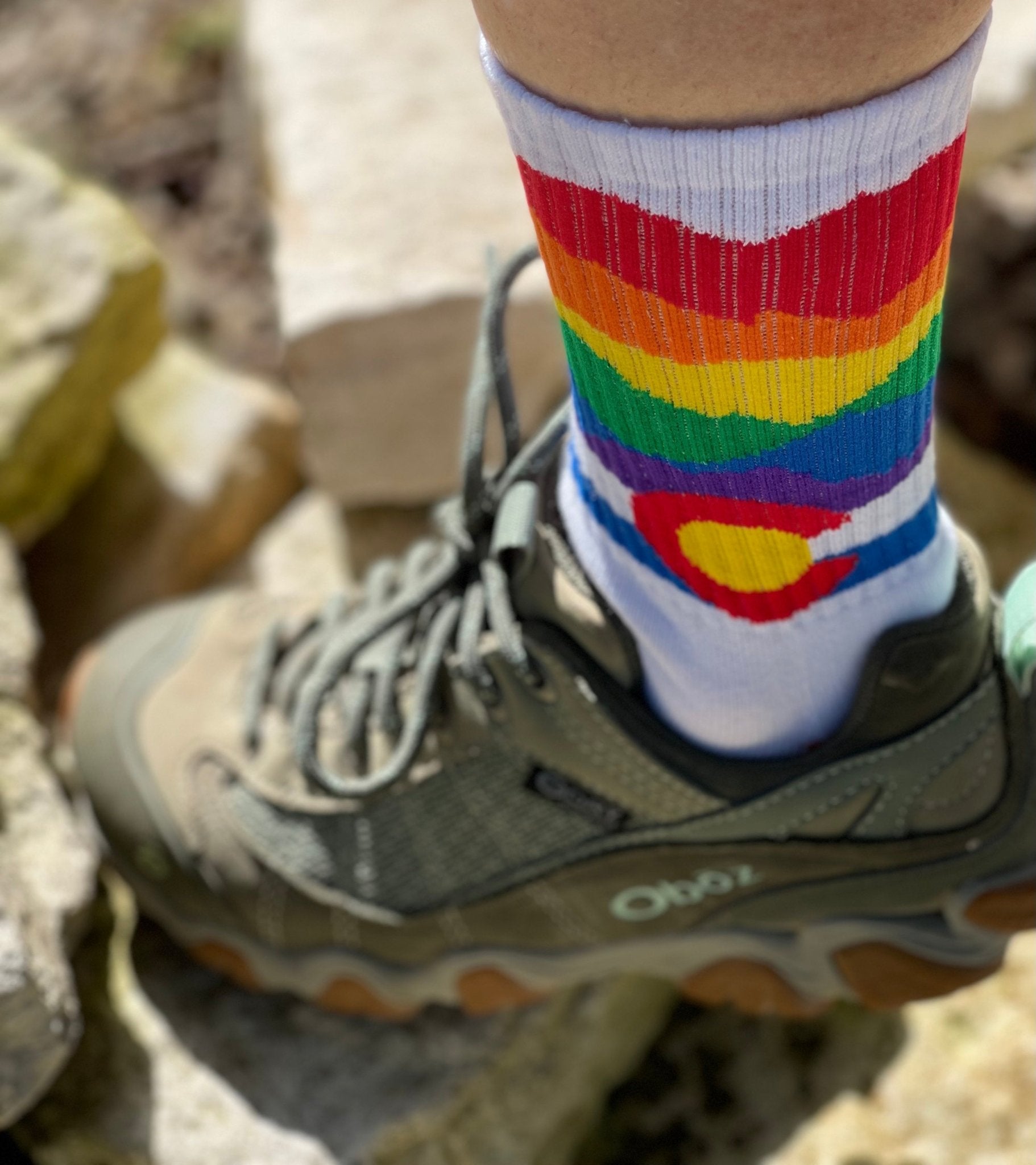Colorado Pride by Pride Socks