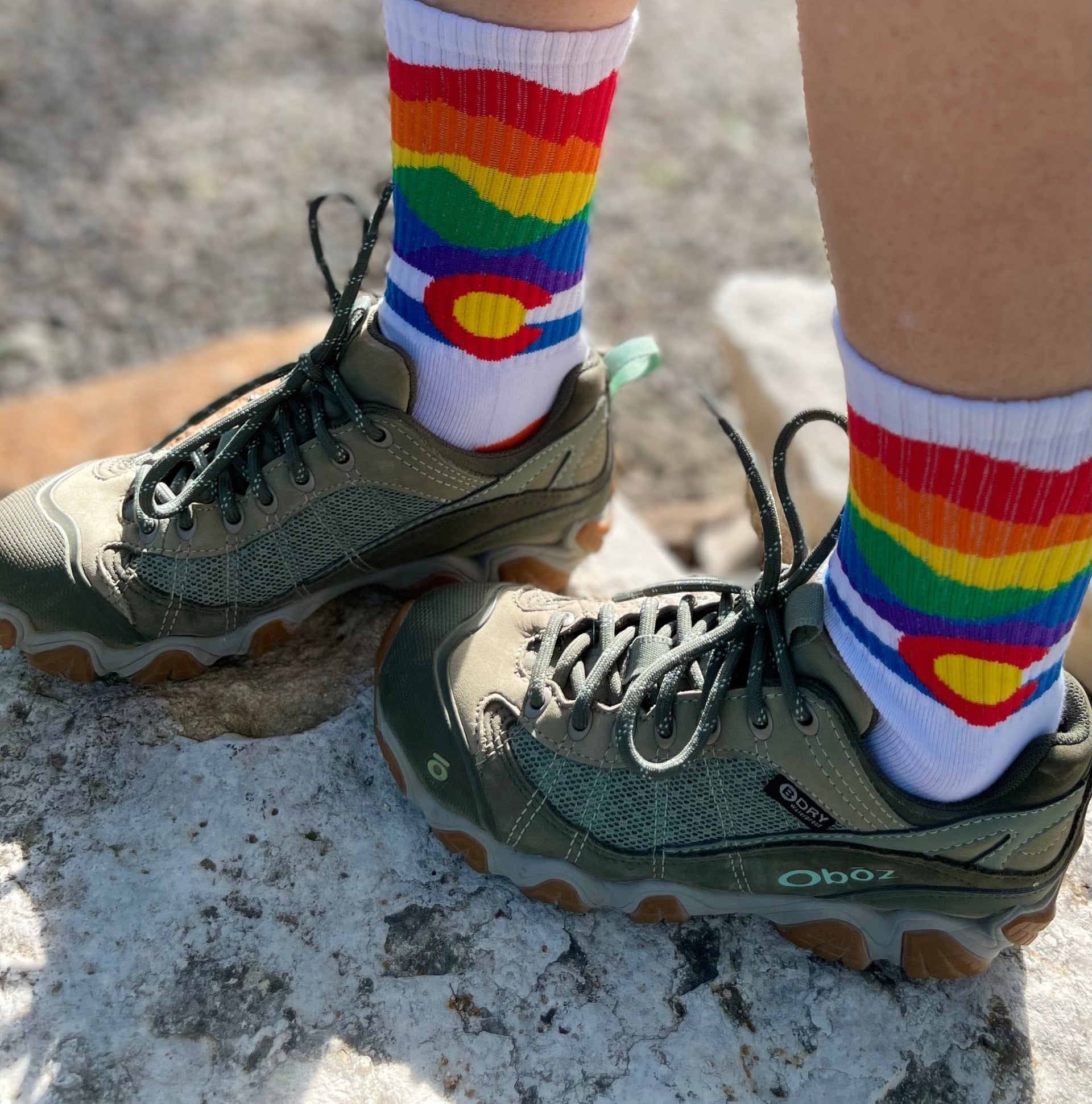 Colorado Pride by Pride Socks