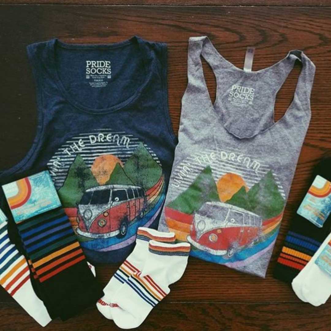 Road Trip - Men's Tank by Pride Socks