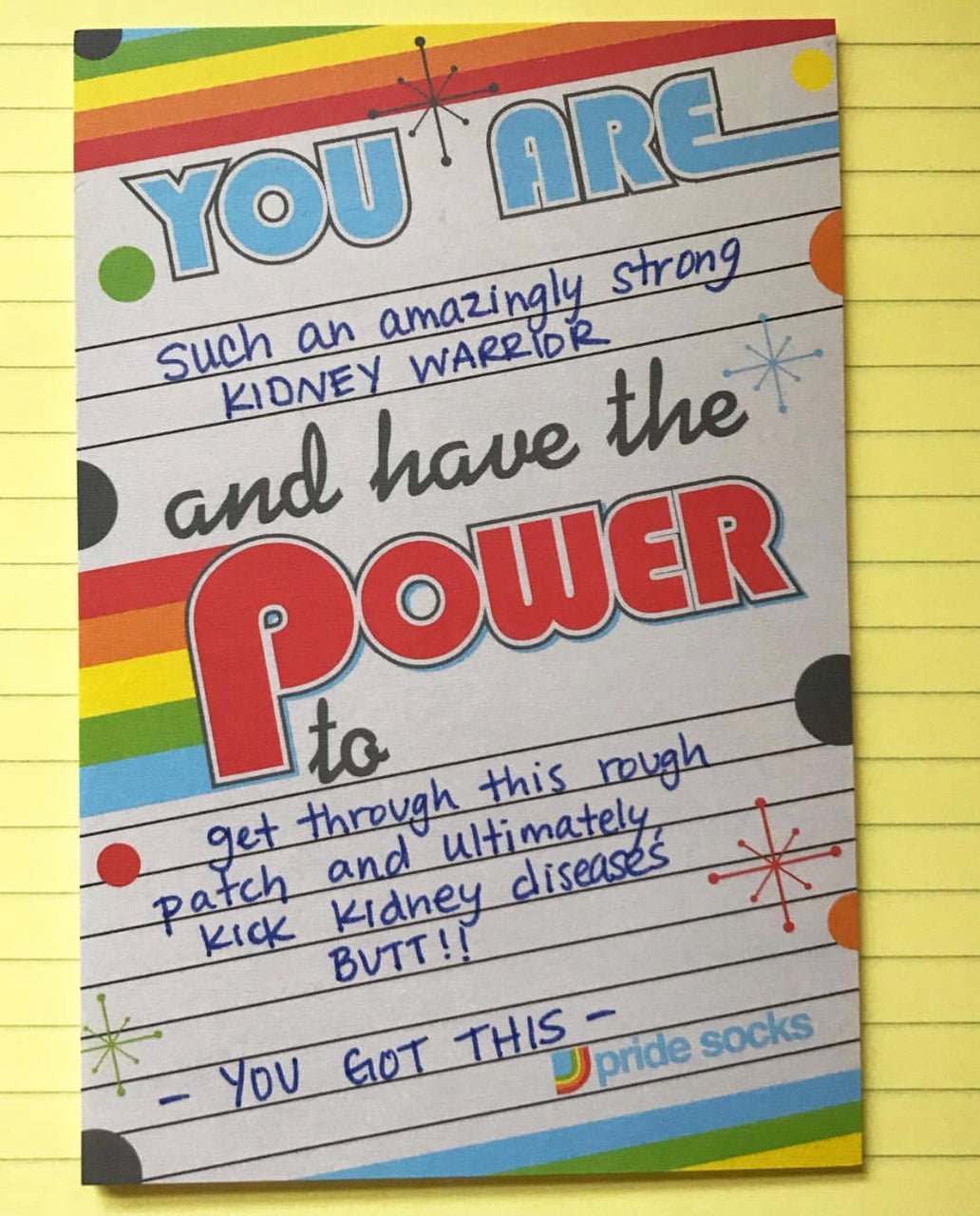 You Have the Power - Retro by Pride Socks