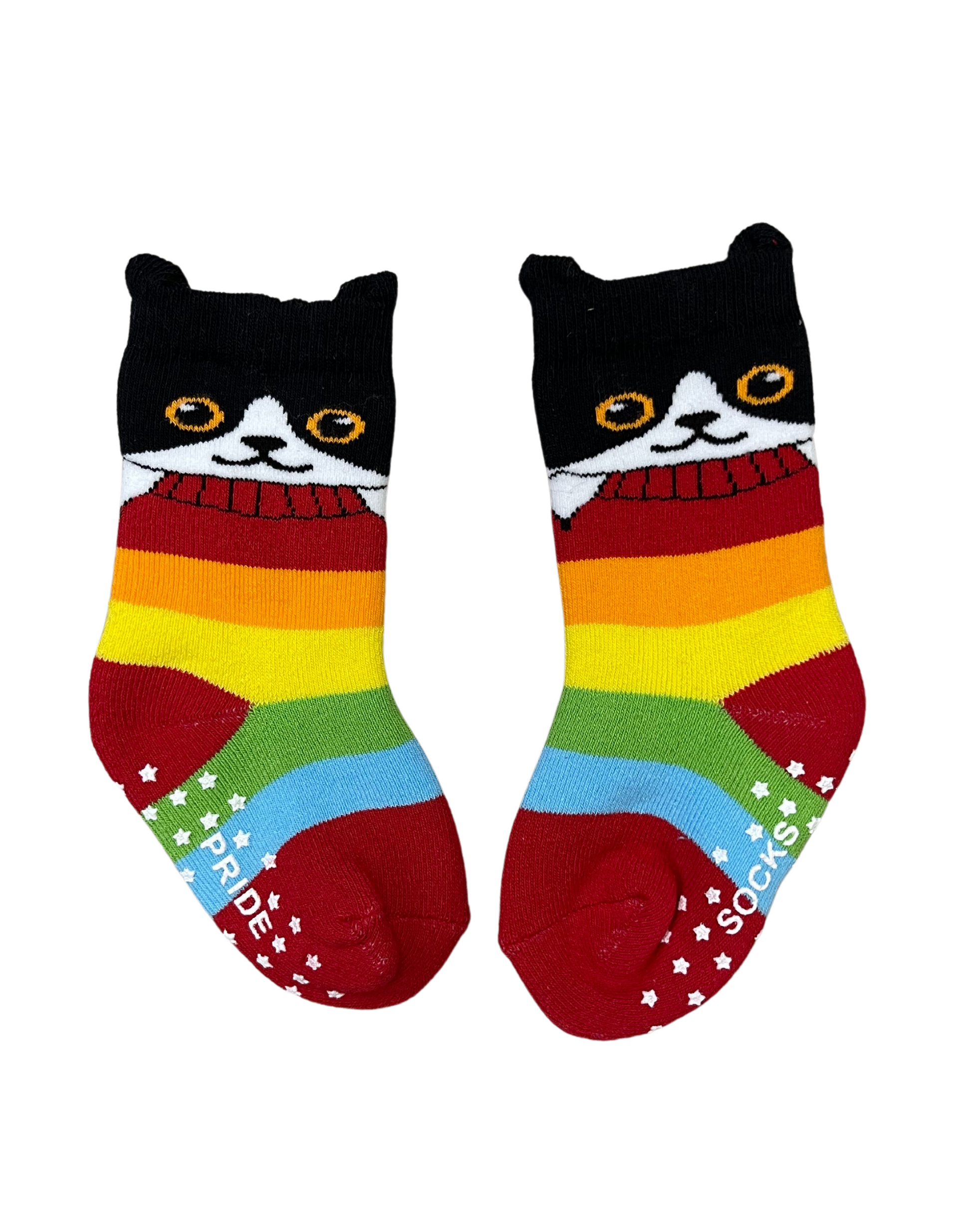Kitty- Non Slip Baby/Toddler Socks