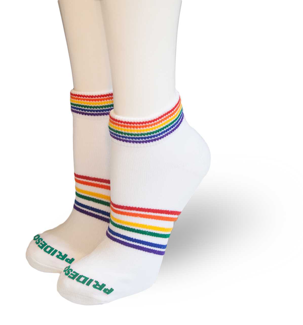 LGBTQ-friendly performance socks made for movement and pride