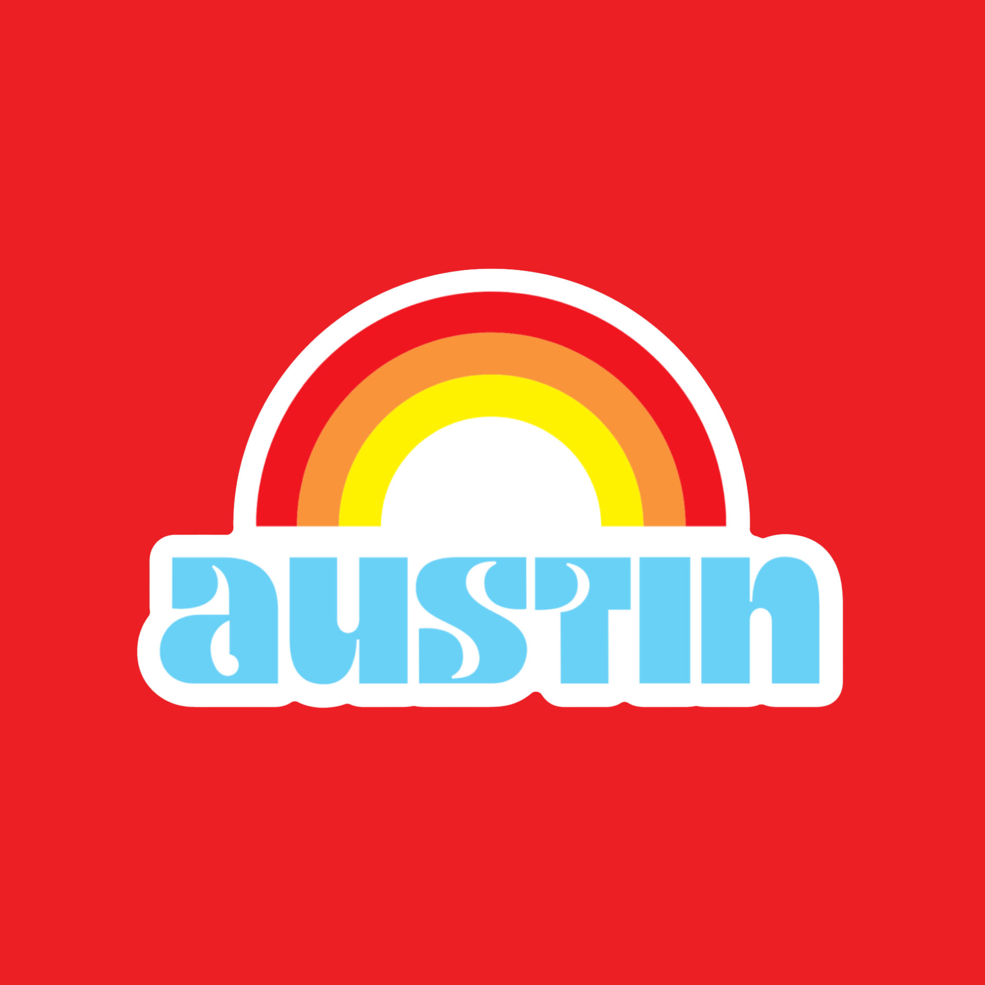 Austin Loves You Sticker
