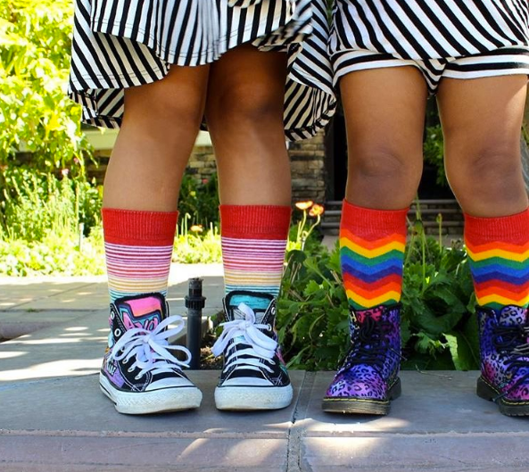 Who wears their pride socks better?!