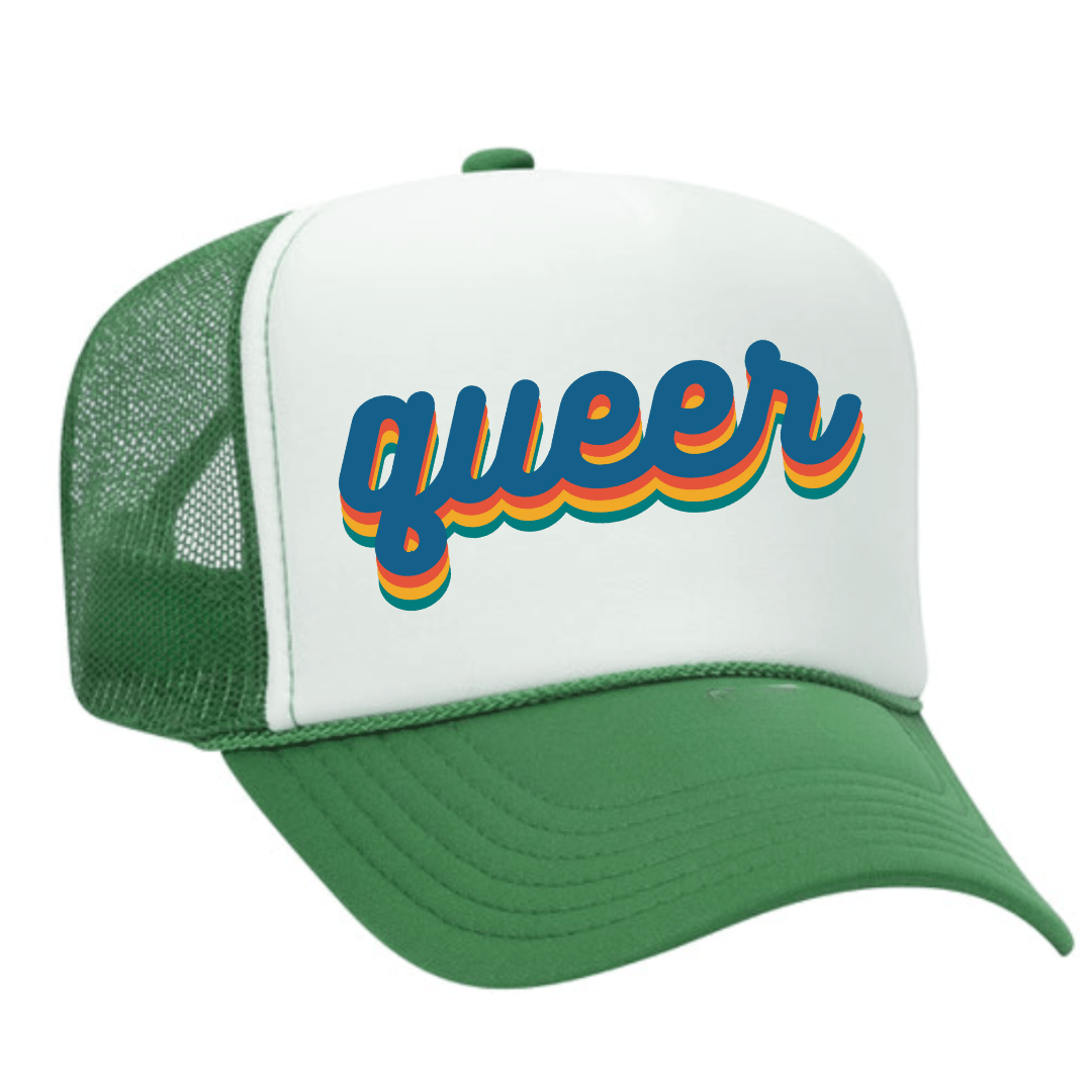 Custom Queer Trucker Hat by Pride Socks